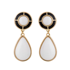 Dark earrings